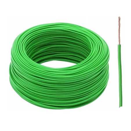 PRZEWÓD LGY 1x 0,5mm2 ZIELONY LINKA H05V-K PVC-40...+70°C