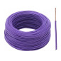 PRZEWÓD LGY 1x 0,75mm2 FIOLETOWY LINKA H05V-K PVC-40...+70°C