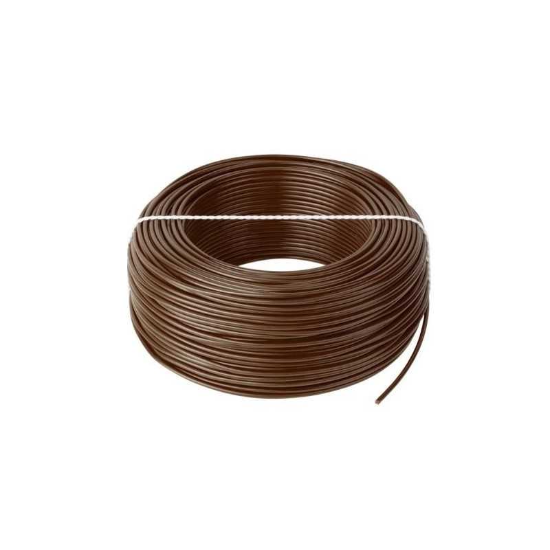 PRZEWÓD LGY 1x 0,75mm2 BRĄZOWY LINKA H05V-K PVC-40...+70°C