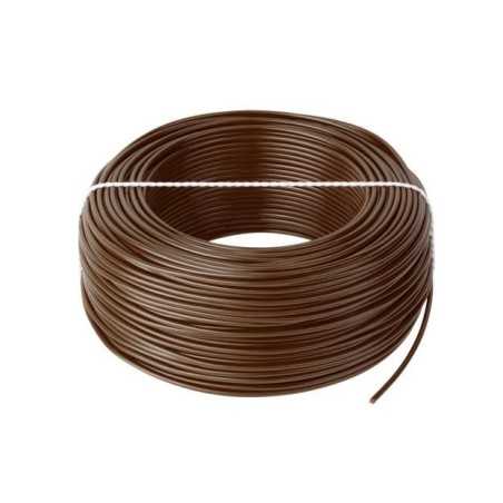 PRZEWÓD LGY 1x 0,75mm2 BRĄZOWY LINKA H05V-K PVC-40...+70°C