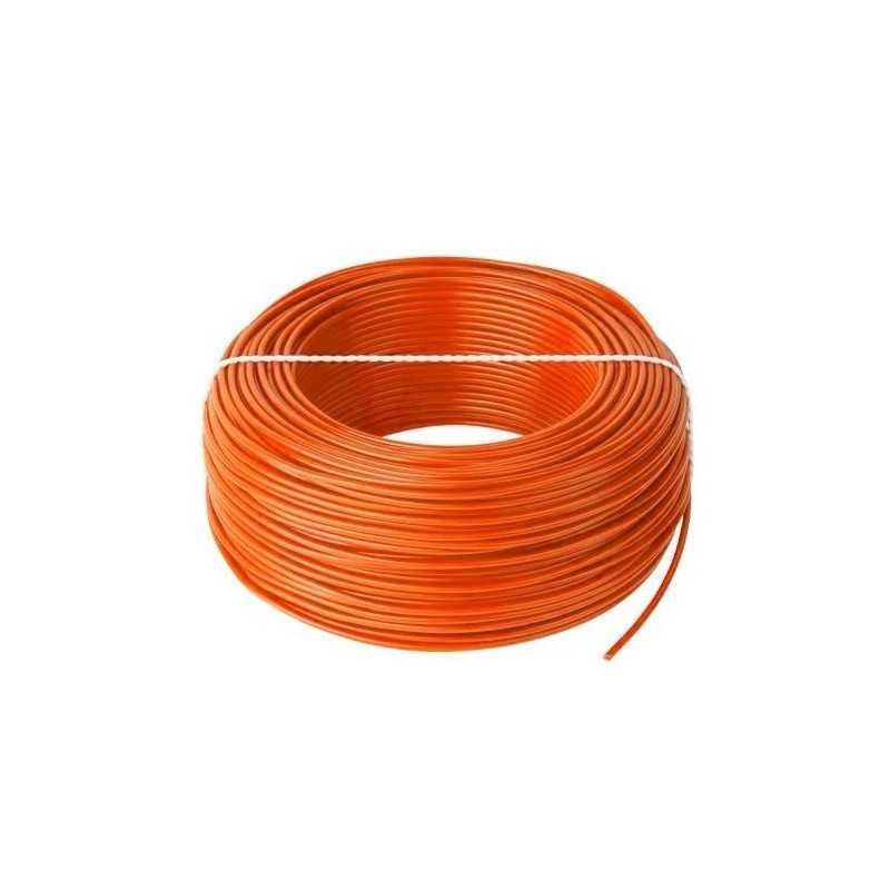 PRZEWÓD LGY 1x 0,75mm2 POMARAŃCZ LINKA H05V-K PVC-40...+70°C