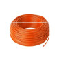 PRZEWÓD LGY 1x 0,75mm2 POMARAŃCZ LINKA H05V-K PVC-40...+70°C