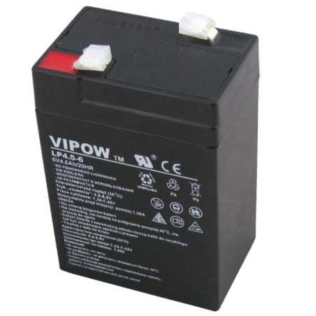 AKUMULATOR ŻELOWY 6V 4.5Ah VIPOW