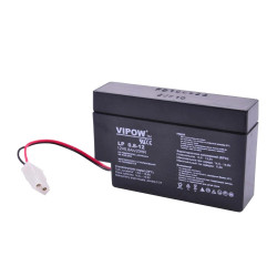 AKUMULATOR ŻELOWY 12V 0,82Ah z GNIAZDEM VIPOW