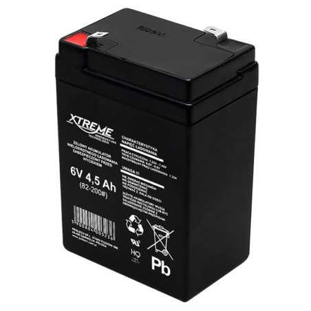 AKUMULATOR ŻELOWY 6V 4,5Ah XTREME
