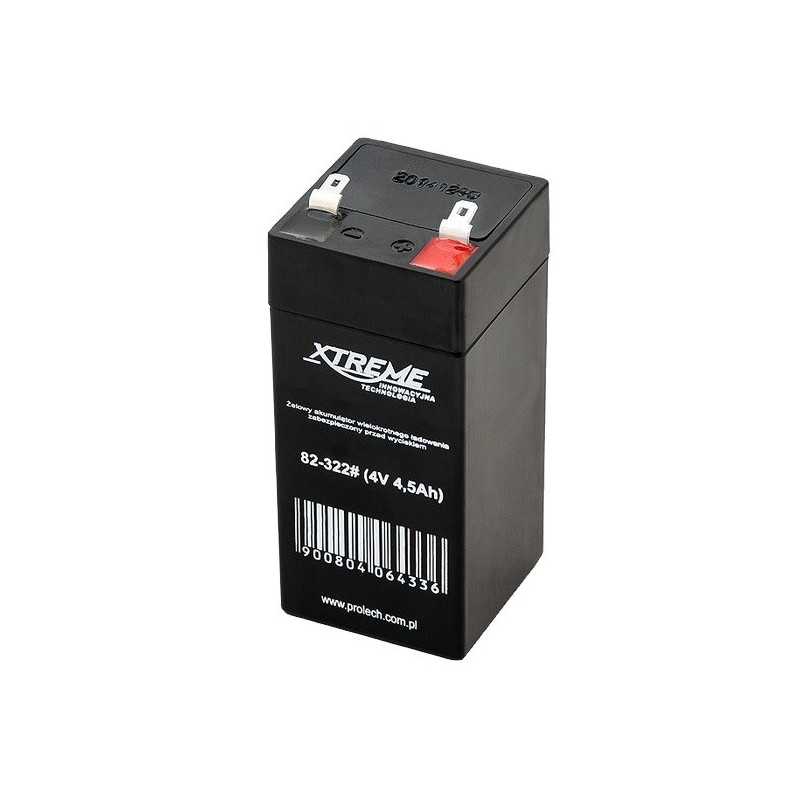 AKUMULATOR ŻELOWY 4V 4,5Ah XTREME