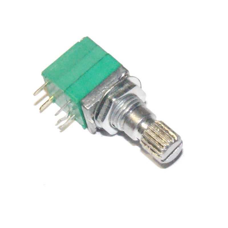 POTENCJOMETR OBROTOWY 50k LINI WYŁ L-15mm 9x11x13