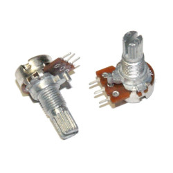 POTENCJOMETR OBROTOWY 50k B LIN MINI L-15mm