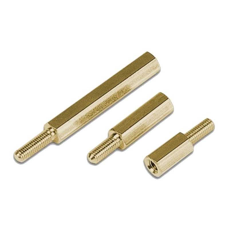 DYSTANS SŁUPEK L-5mm M3 ZEW/WEW GWINTOWANY