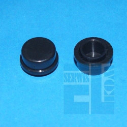 KLAWISZ MIKROPRZYCISKU CZARNY OKRĄGŁY TSL