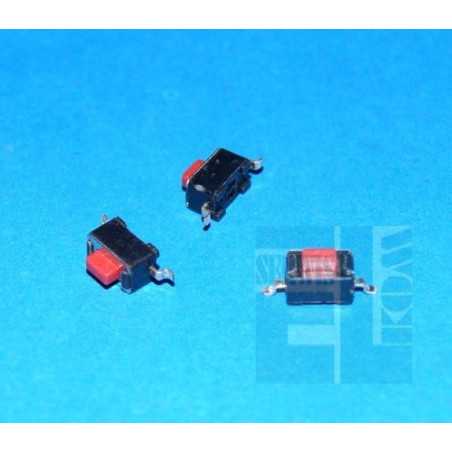 MIKROPRZYCISK SMD 3,5x6x5 1,5mm CZERWONY 15976