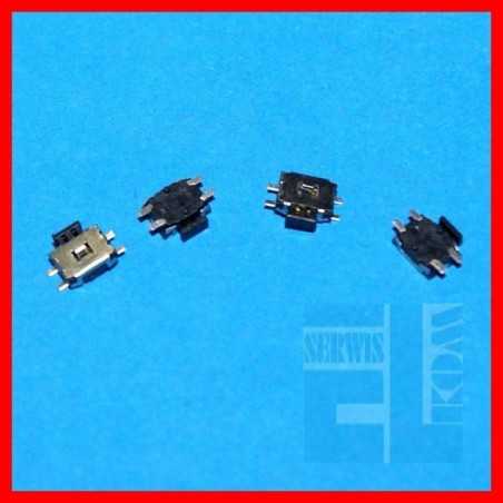 MIKROPRZYCISK TACT SWITCH SMD KĄTOWY 4,5/1x4,7 1,7mm 50mA 12VDC 160gf POWER TABLET MP4
