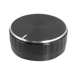 GAŁKA POTENCJOMETRU GCL40 40mm CZARNA ALU