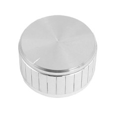 GAŁKA POTENCJOMETRU GSL40 40mm SREBRNA ALU