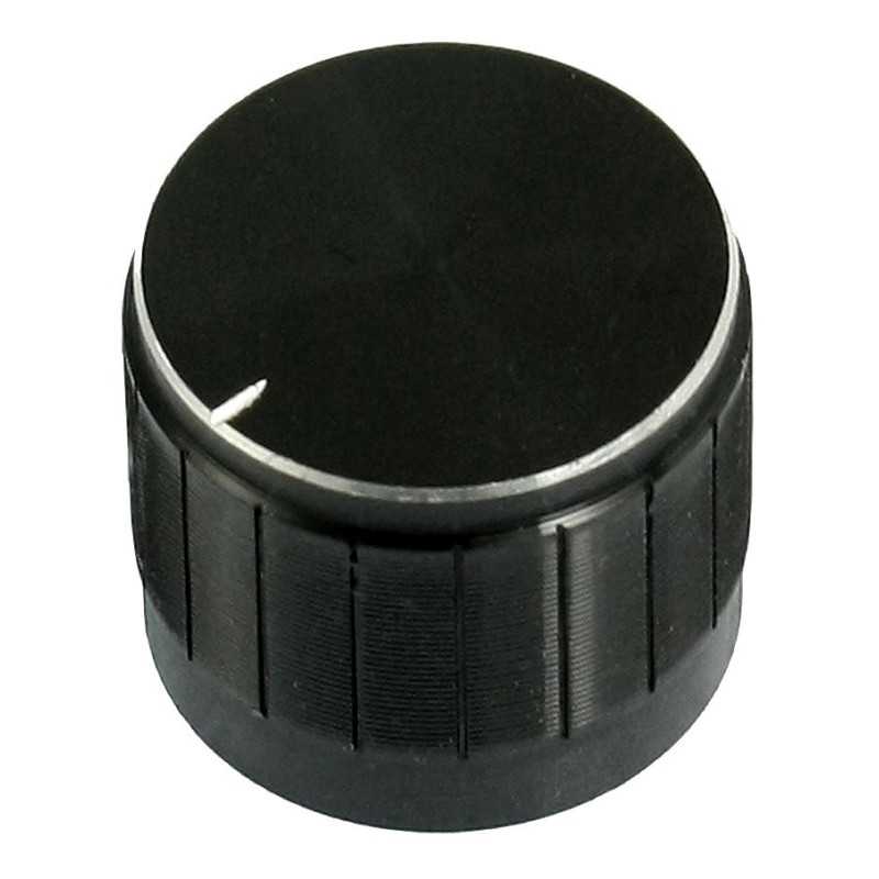 GAŁKA POTENCJOMETRU GCL20 CZARNA 20mm