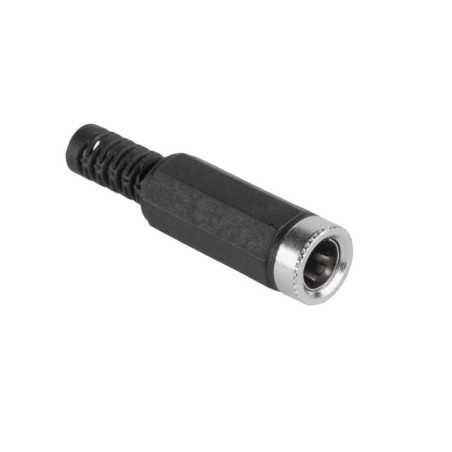 GNIAZDO DC - 2.1/5.5 NA KABEL LUTOWANE