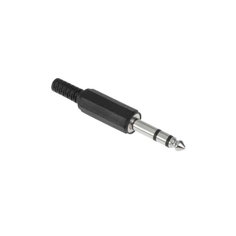  WTYK JACK 6,3mm STEREO PLASTIK