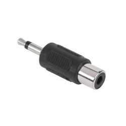 ZŁĄCZE / PRZEJŚCIÓWKA WTYK JACK 3,5 / GNIAZDO RCA PLASTIK