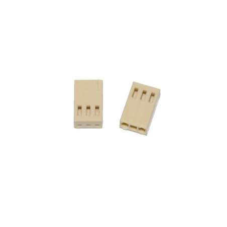 GNIAZDO HU-3 PROSTE 2,54mm - OBUDOWA do PINY HU-T