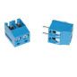 ZŁĄCZE LISTWA ZACISKOWA AK120 2-PIN NIEBIESKA 5mm h-12,5mm