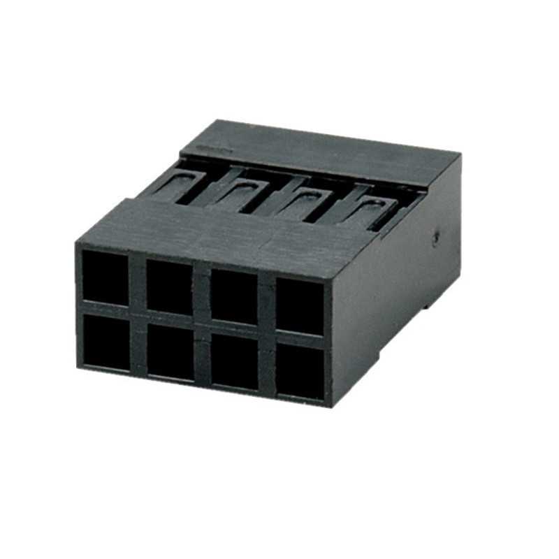 GNIAZDO BLD-08 2x4 PROSTE 2,54mm - OBUDOWA do PINY BL-T