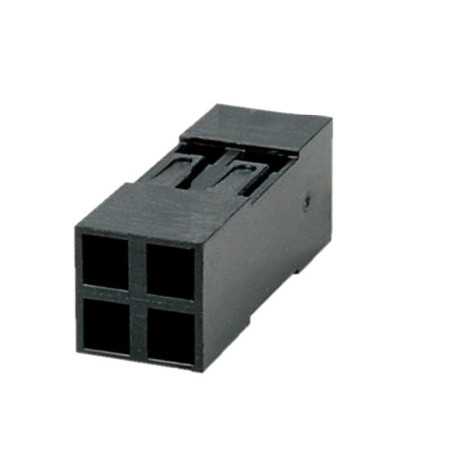 GNIAZDO BLD-04 2x2 PROSTE 2,54mm - OBUDOWA do PINY BL-T