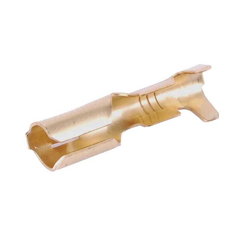 KONEKTOR NIEIZOLOWANY OKRĄGŁY ŻEŃSKI /5563 - 10szt