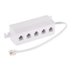 ZŁĄCZE TELEFONICZNE PRZYŁĄCZE 5x GNIAZDO