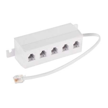 ZŁĄCZE TELEFONICZNE PRZYŁĄCZE 5x GNIAZDO