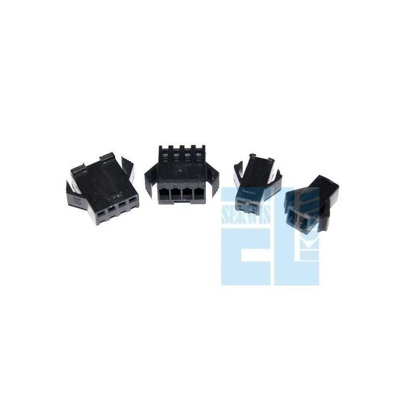 ZŁĄCZE 2-PIN 2,50mm HP OBUDOWA ŻEŃSKA ZATRZASK /A3283