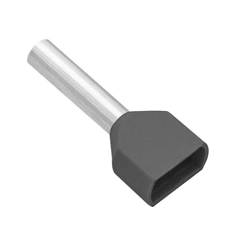 KONEKTOR TULEJKA PODWÓJNA 2,5mm 10szt NIEBIESKA / A3795