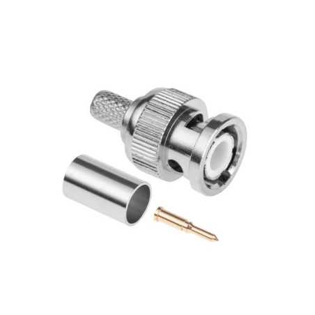 WTYK BNC ZACISKANY NA KABEL RG-6U /474-3