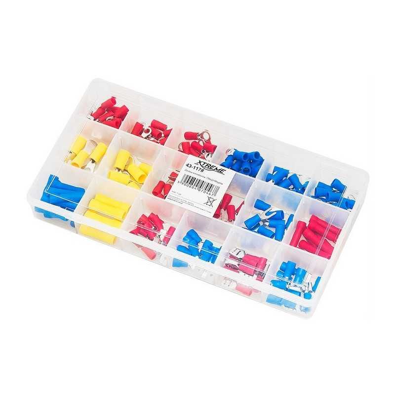 ZESTAW TULEJEK KONEKTORÓW 175szt ORGANIZER /43-117