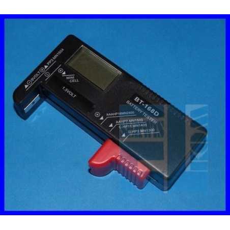 Tester baterii z wyświetlaczem LCD BT168 D DO PONAD 12 TYPÓW BATERII