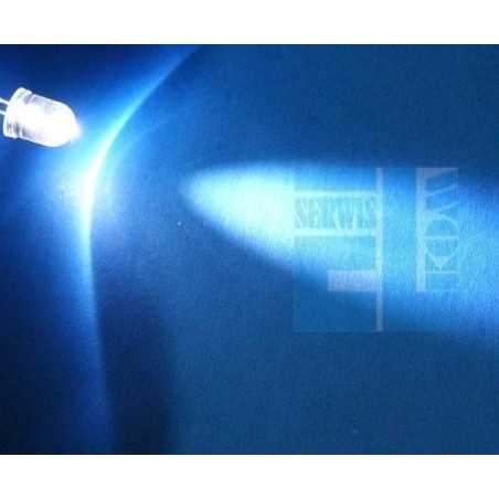  DIODA LED 5mm BIAŁA 8000mcd 8cd SUPERJASNA !!!