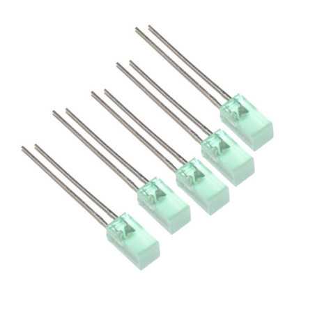 DIODA LED KWADRATOWA 5x5 ZIELONA KINGBRIGHT L-1553 GDT