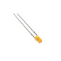  DIODA LED 3mm POMARAŃCZOWA DYF. SUPERJASNA !!!