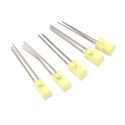DIODA LED KWADRATOWA 5x5 ŻÓŁTA KINGBRIGHT L-1553 YDT