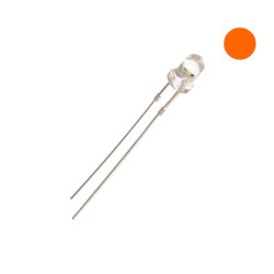 DIODA LED 3mm ŻÓŁTA 2cd SUPERJASNA !!!