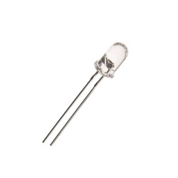 DIODA LED 5mm CZERWONA MIGAJĄCA 12V