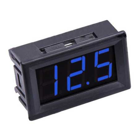 MIERNIK TEMPERATURY DO CZUJNIKA DS18B20 12V NIEBIESKI -55-125C