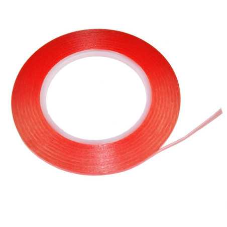 TAŚMA DWUSTRONNA PRZEZROCZYSTA LCD 5mm DŁ 50m DO EKRANÓW DOTYK.